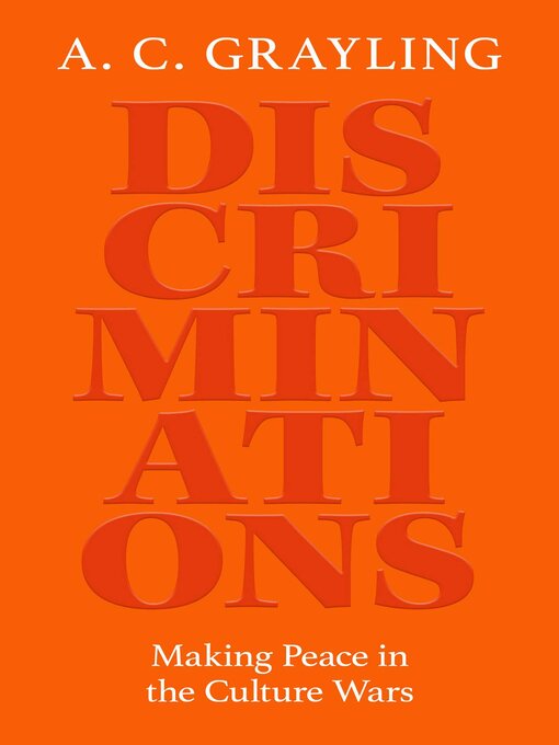 Title details for Discriminations by A. C. Grayling - Wait list